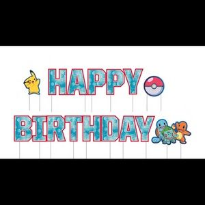Pokémon Party Decor